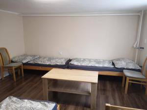 Katil atau katil-katil dalam bilik di Apartmán u Moniky