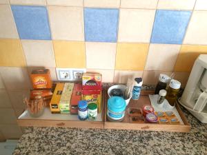 Príslušenstvo na prípravu kávy alebo čaju v ubytovaní La Casona de Alba