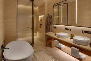 Koupelna v ubytování Six Senses Rome