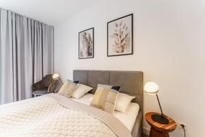 Posteľ alebo postele v izbe v ubytovaní Balticus 16A by Noclegi Renters