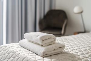 Posteľ alebo postele v izbe v ubytovaní Balticus 16A by Noclegi Renters
