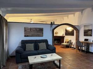 Część wypoczynkowa w obiekcie Casa diáfana para parejas muy cerca de la playa