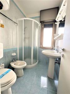 A bathroom at Apartment in Bibione 35830