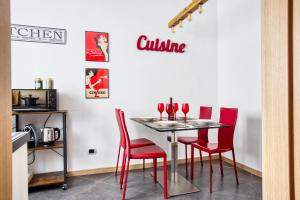 מטבח או מטבחון ב-C Studio - Design Bilo Suite -M3- 8 min dal Duomo