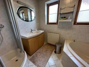 Koupelna v ubytování Appartement Payr