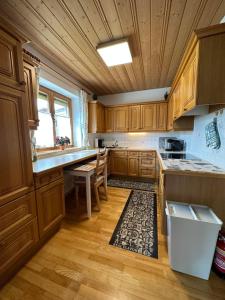 Kuchyň nebo kuchyňský kout v ubytování Appartement Payr