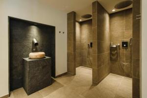 Kúpeľňa v ubytovaní Hotel Schwarzer Adler - Sport & Spa