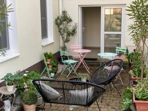 Zahrada ubytování Apartmány Mia Valtice