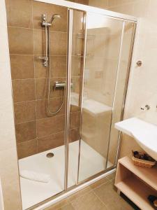 A bathroom at Apartment Mountain view - Stará Lesná Még 18 kép