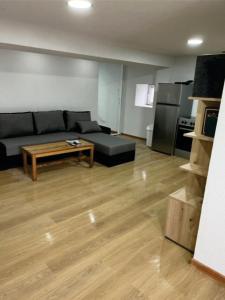 Kuchyň nebo kuchyňský kout v ubytování Demo's Place