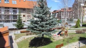 Zahrada ubytování Bansko St Ivan Rilski Luxury Apartment 4 stars Wellness SPA & Mineral water