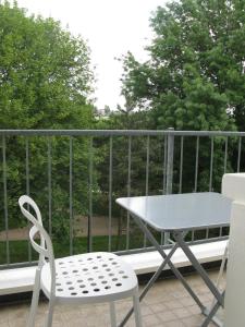 Balcone o terrazza di Key Inn Appart Hotel Parc de Merl