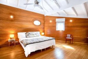 Voodi või voodid majutusasutuse Villa Hanna Green Cay toas