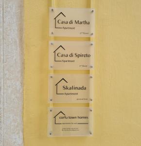 Casa di Martha tanúsítványa, márkajelzése vagy díja
