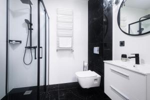 Łazienka w obiekcie Balticus Apartamenty Standard Promenada Gwiazd 14