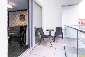 Część wypoczynkowa w obiekcie Balticus Apartamenty Standard Promenada Gwiazd 14