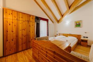 Posteľ alebo postele v izbe v ubytovaní Hotel Rosa Wellness & SPA