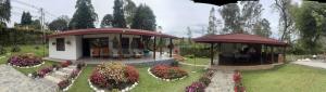 Aed väljaspool majutusasutust finca Encanto