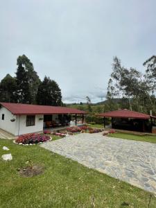 Aed väljaspool majutusasutust finca Encanto
