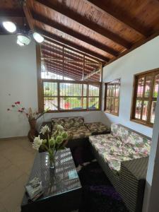 Voodi või voodid majutusasutuse finca Encanto toas