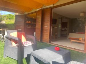 Posezení v ubytování Aluna Ecolodge + 9 fotografií