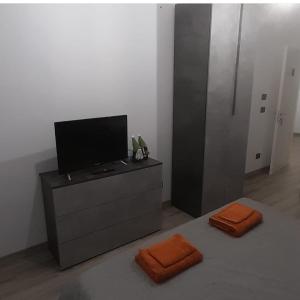 TV a/nebo společenská místnost v ubytování B&B Valle Orco