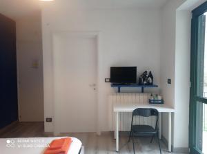 TV a/nebo společenská místnost v ubytování B&B Valle Orco