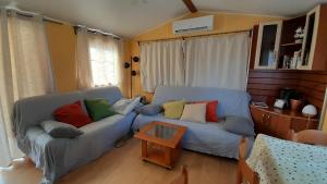 Posezení v ubytování Mobil home camping