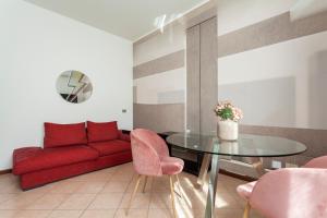 Część wypoczynkowa w obiekcie Exquisite Stay Vannucci- Porta Romana