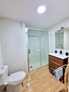 Koupelna v ubytování Precioso apartamento en el corazón histórico