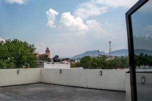 a view from the roof of a building at Rá Ngu in Ixmiquilpan