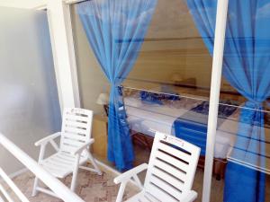 Balkón nebo terasa v ubytování Hotel Crucero