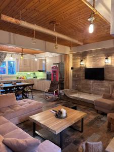 Lounge nebo bar v ubytování Ονειρεμένο διαμέρισμα Ν1