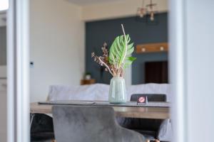 A bed or beds in a room at Villa Athina