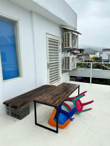 鰆居Chun House 三仙台陽台或露臺