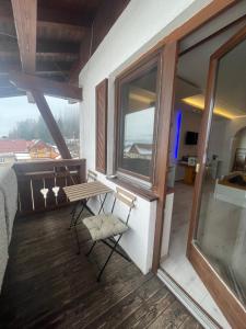 Balkón alebo terasa v ubytovaní Aquamarin Studio 208