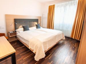 Katil atau katil-katil dalam bilik di Hotel Polo