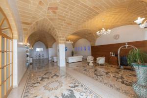Koupelna v ubytování Hotel Aurora e del Benessere