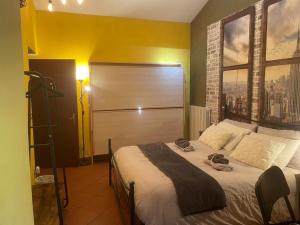 A bed or beds in a room at Stenghe Stracche