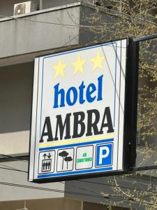 Certifikát, hodnocení, plakát nebo jiný dokument vystavený v ubytování Hotel Ambra
