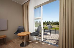 Uma varanda ou terraço em Hotel Hamar