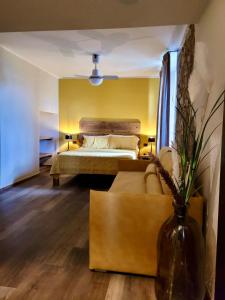 Postel nebo postele na pokoji v ubytování Agriturismo Montefabbrello