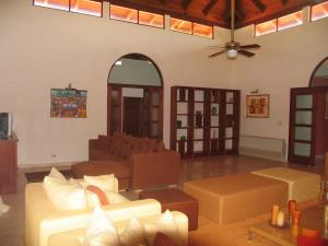 Posezení v ubytování Beautiful luxury villa in Casa de campo