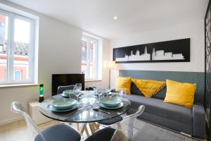 Televízia a/alebo spoločenská miestnosť v ubytovaní expat renting - Entre Piment & Violette - Saint Michel