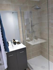 Kúpeľňa v ubytovaní Appartements - Halles Brauhauban Tarbes