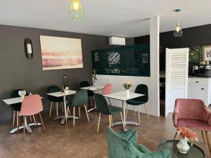 Posezení v ubytování hôtel Le Synaya