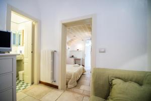 TV a/nebo společenská místnost v ubytování B&B Casa Dorsi