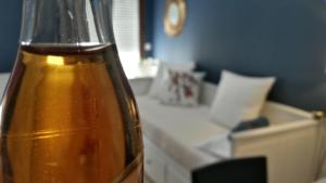 Posteľ alebo postele v izbe v ubytovaní Centre d'Aix - charmant appartement 1 chambre Pythagore avec parking