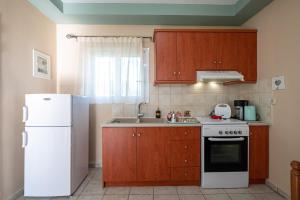 Kuchyň nebo kuchyňský kout v ubytování Pavlina’s Apartments
