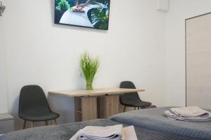 TV a/nebo společenská místnost v ubytování gästehaus bernstein